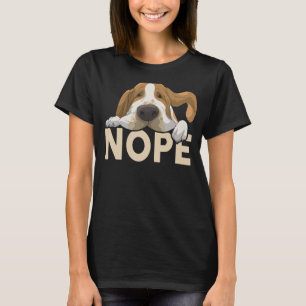 Camisa De Caça-Baixo Não Hoje Não Engraçado Mãe Pa