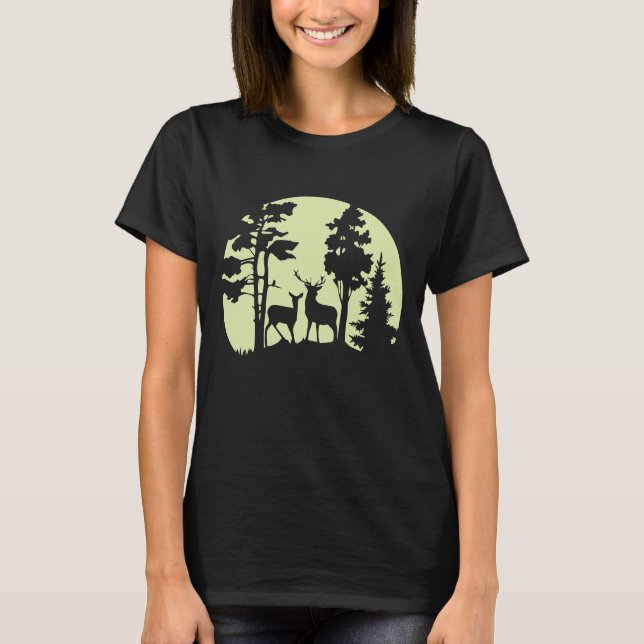 Camisa De Caça De Veados-Da-Feira (Frente)