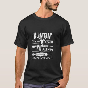 Camisa de Caça e Pesca e Amando Todos os Dias - Ca