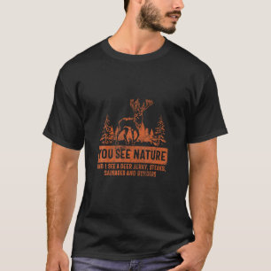 Camisa De Caça Você Vê A Natureza I Deer Steaks En