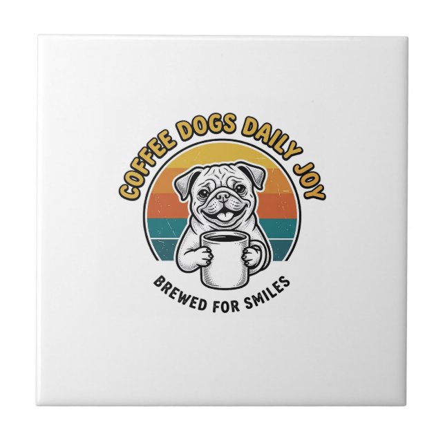 Camisa de Cachorro Café Design de Caneca de Pup Vi (Frente)
