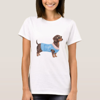 Camisa de Cachorro Dachshund de Moda