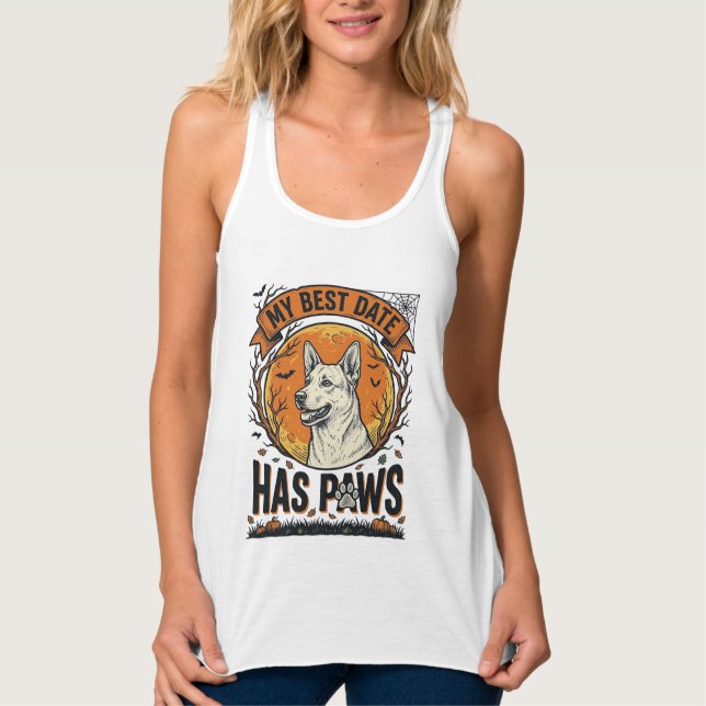 Camisa de Cachorro de Halloween para Pais de Anima (Frente)