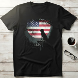 Camisa de Cachorro de Vigilância Americano - Labra