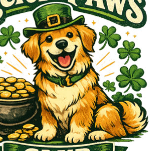 Camisa de Cachorro do Lucky Paws Club para o Dia d