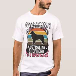 Camisa de Cachorro Vintage Amante de Australian Sh