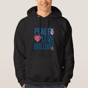 Camisa de Cachorro Vintage de Paz e Amor Bulldog D