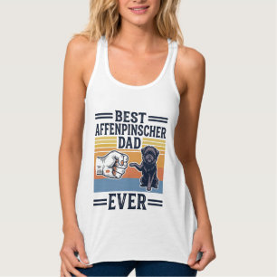 Camisa de Cachorro Vintage Melhor Pai Affenpinsche