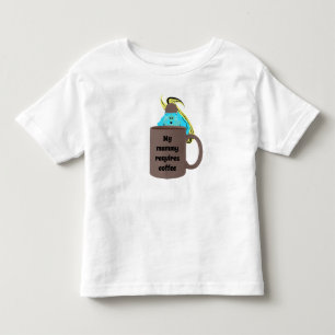 Camisa de café com mamãe de esquilo