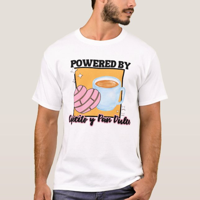 Camisa de café e camiseta Pan Dulce (Frente)