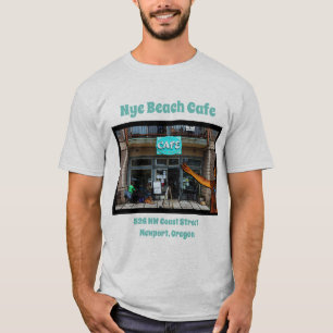 Camisa de Café Mens Nye Beach