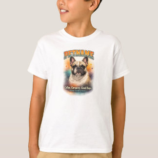 Camisa de Café Personalizada com Bulldog Francês