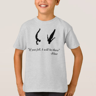 Camisa de caída do trampolim da ginástica dos