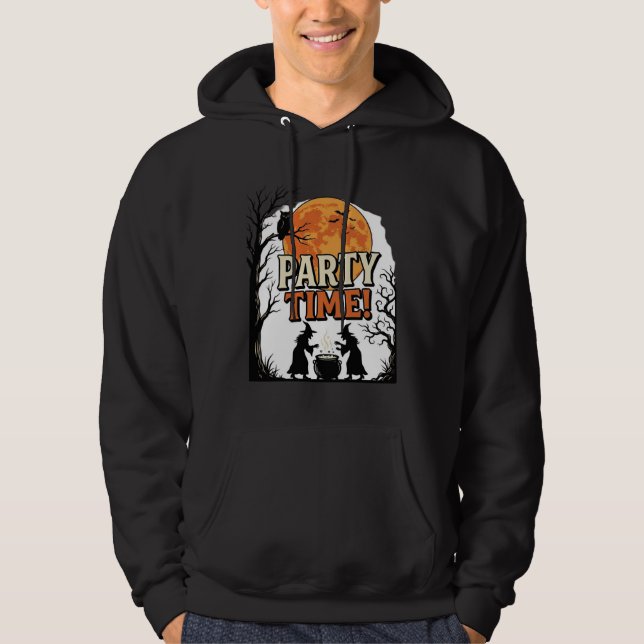 Camisa de Caldeirão de Bruxa da Hora da Festa de H (Frente)