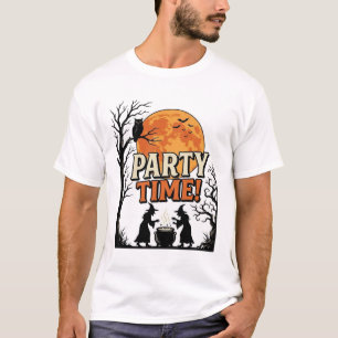 Camisa de Caldeirão de Bruxa do Tempo da Festa de