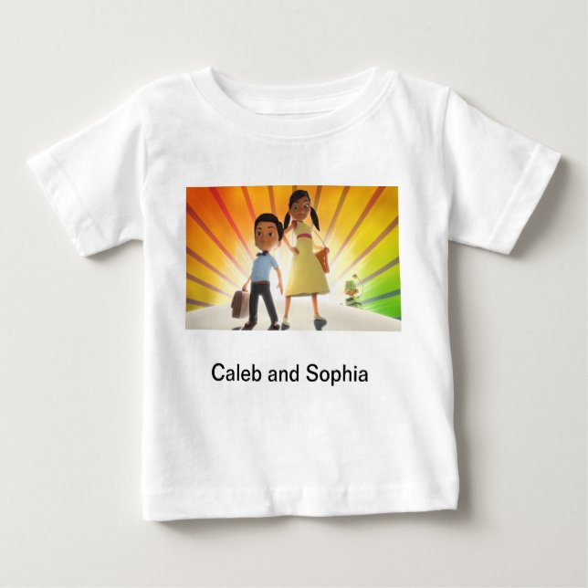 Camisa de Caleb e de Sophia (Frente)