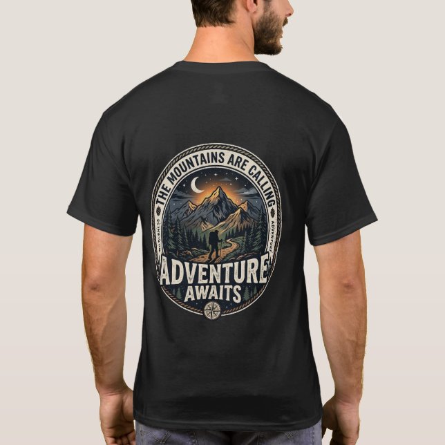 Camisa de Caminhada Aventura Espera (Verso)