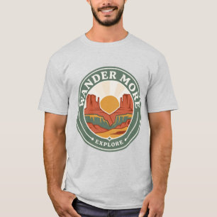 Camisa de caminhada no deserto Canyon Wander More 