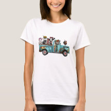 Camisa de Caminhão de Animal de Fazenda para Prese