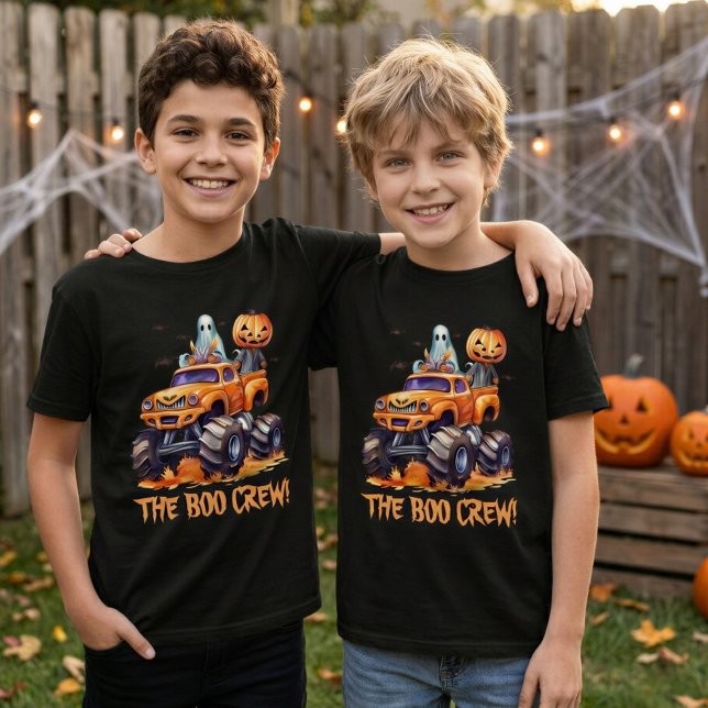 Camisa de caminhão de Halloween personalizada para (Criador carregado)