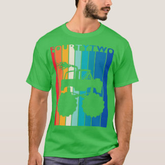 Camisa de caminhoneiros monstro do 42º aniversário