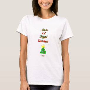 Camisa de Camisa Básica Branca, de Natal, para Mul