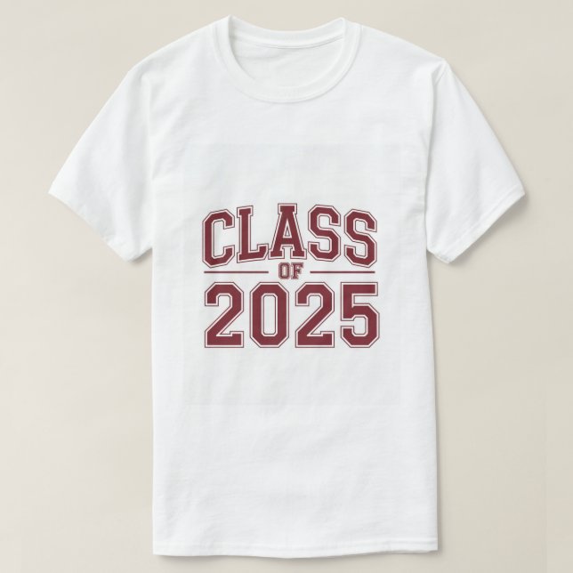 Camisa De Camisa Branca De 2025 (Frente do Design)