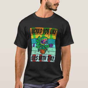 Camisa De Camisa Carnívora De Vinho Retro Camisa D