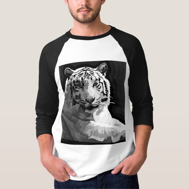 camisa de camisa do tigre (Frente)