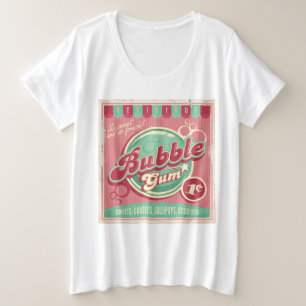 Camisa De Camisa Mais Do Tamanho Da Bolha