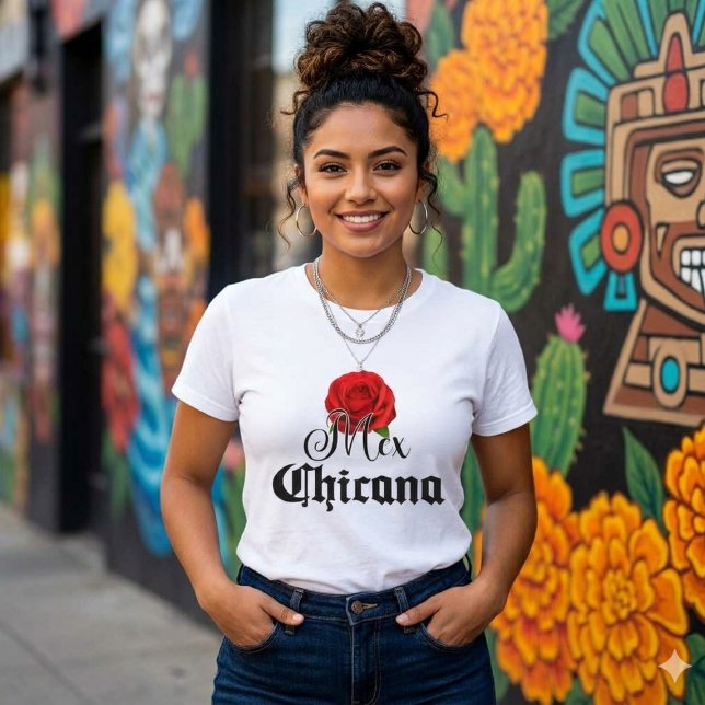 Camisa de camisa MexChicana (MexChicana Chicana T-shirt)
