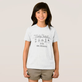 Camisa de Camisa T da Tripulação da Família Infant