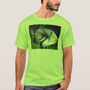Camisa De Camisas De Peixes Tropicais Do Havaí