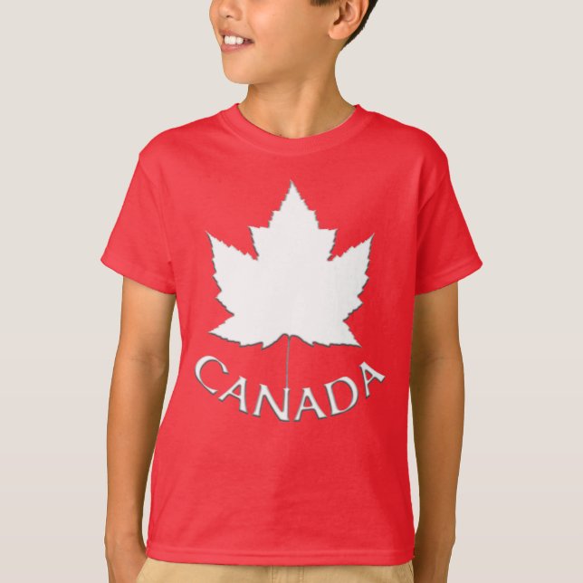 Camisa de camiseta orgânica canadense de camiseta  (Frente)