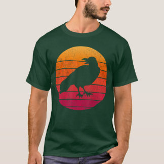 Camisa de Campanha Retro Sun 70 s 80 Vintage Raven
