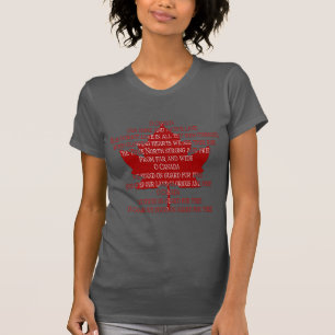 Camisa de Canadá da lembrança da camisola de al