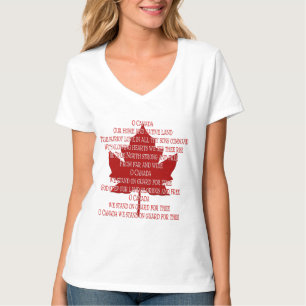 Camisa de Canadá da lembrança da camisola de al