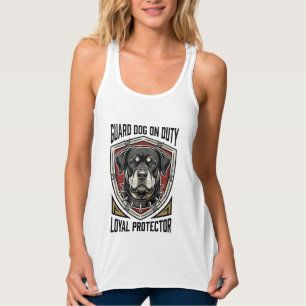 Camisa de Cão de Guarda Gravada Vintage Protetor A