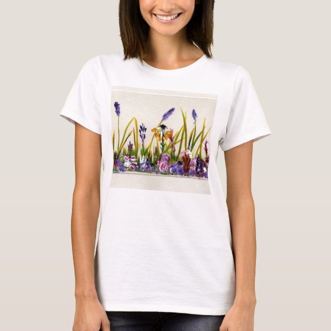 Camisa De Capa Longa Das Mulheres (Frente)