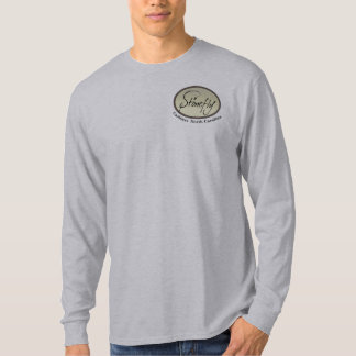 Camisa De Capa Longa De Cinza De Cinza Leve