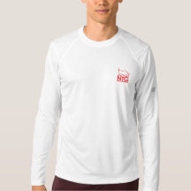 Camisa de capa longa masculina NTG (Logotipo peque