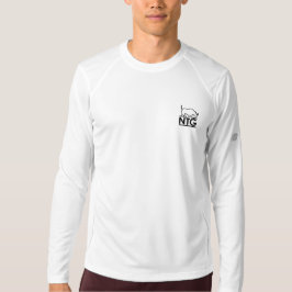 Camisa de capa longa masculina NTG (Logotipo peque