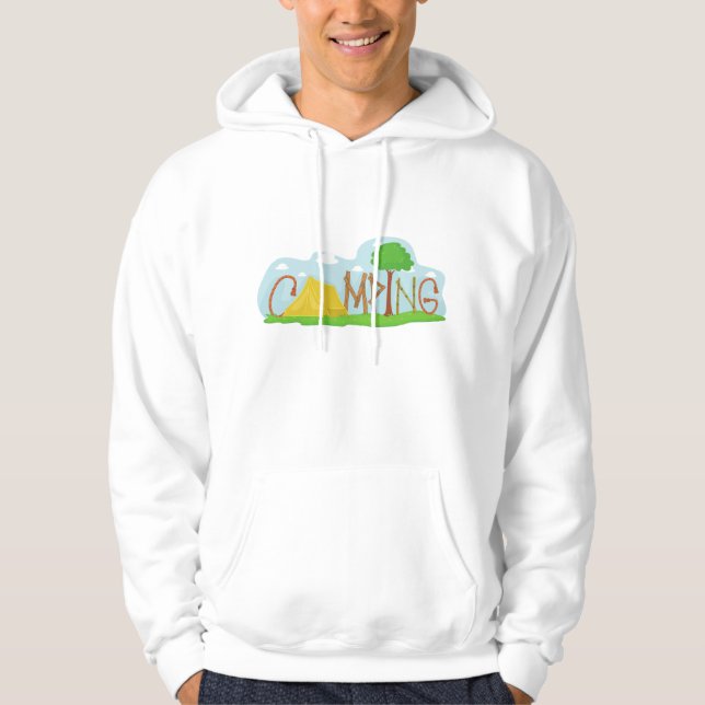 Camisa de capuz de acampamento (Frente)