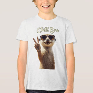 Camisa de capuz engraçada de preguiça 'Chill Bro'