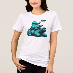 Camisa De Caracol De Tartaruga Lenta
