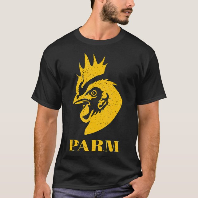 Camisa de Carne de Frango Parm Carnívoro Fazenda (Frente)