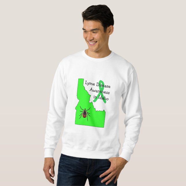 Camisa de Carrapato de Conscientização da Doença d (Frente Completa)