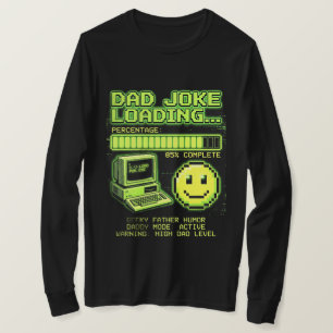 Camisa de Carregamento de Piada de Pai Presente Di