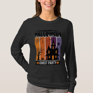 Camisa de Casa Assombrada da Festa de Fantasmas Fe