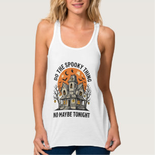 Camisa de Casa Assombrada Desenho de Halloween Vin